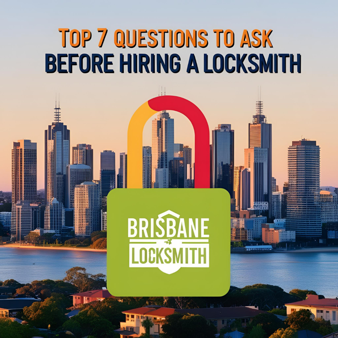 Top 7 Questions to Ask Before Hiring a Locksmith in Brisbane