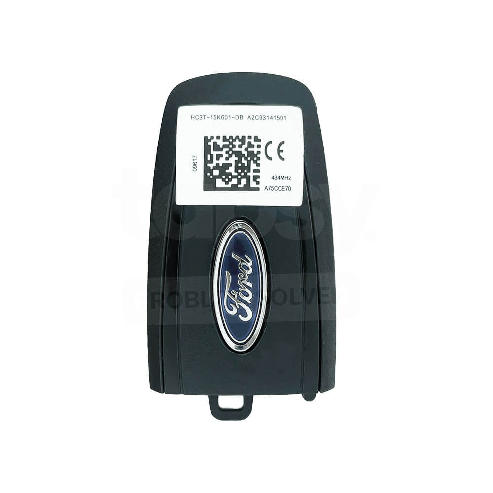 [tapsy] Ford Ranger/Ecosport 2018-2024 Genuine 2 Buttons Smart Remote Key HC3T-15K601-DB