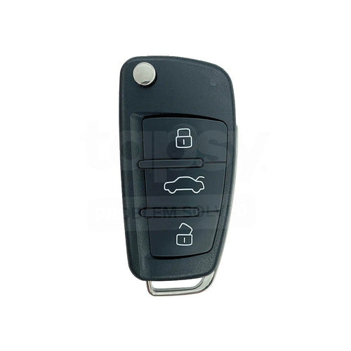 [tapsy] Audi A3/S3 2012-2015 3 Buttons Flip Remote Key 48 MQB 434MHz 8V0 837 220D