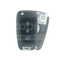 [tapsy] Hyundai Kona 2017-2023 Original 3 Buttons Flip Remote Key 433MHz 95430-J9800