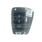 [tapsy] Hyundai Kona 2017-2023 Original 3 Buttons Flip Remote Key 433MHz 95430-J9800