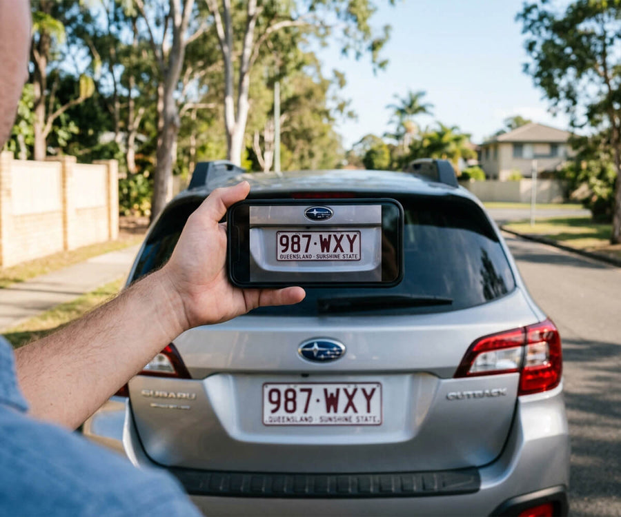 Tell us your rego
