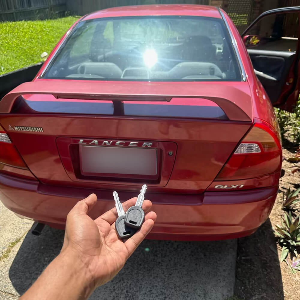 A key that opens the car and nothing else is exactly what you want at the beach.